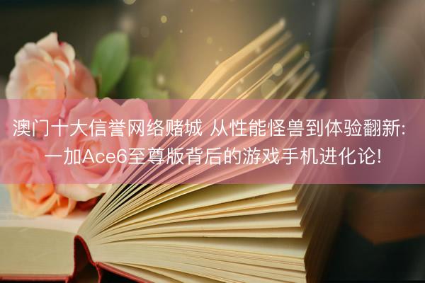 澳门十大信誉网络赌城 从性能怪兽到体验翻新: 一加Ace6至尊版背后的游戏手机进化论!